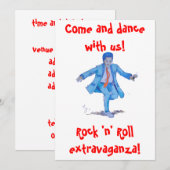 uitnodiging voor een teddyjongen (Voorkant / Achterkant)