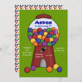 Uitnodiging voor een trombolmachine (Voorkant / Achterkant)