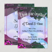 Uitnodiging voor een tuinpartij (Voorkant / Achterkant)