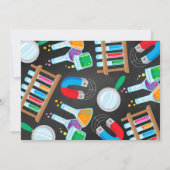 Uitnodiging voor een verjaardagsfeestje voor een w (Achterkant)