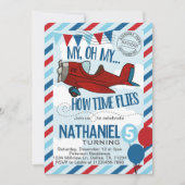 Uitnodiging voor een verjaardagsfeestje voor vlie (Voorkant)