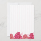 Uitnodiging voor een Wine & Cheese Bridal Shower (Achterkant)