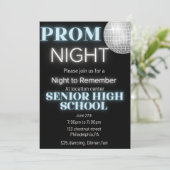 Uitnodiging voor eindexamenfeest  (Staand voorkant)