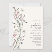 Uitnodiging voor Elegant Graduation Party (Voorkant)