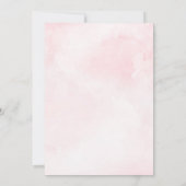 Uitnodiging voor feest van knuffel prinses kat (Achterkant)