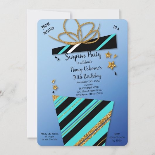 Uitnodiging voor feestdag (Voorkant)