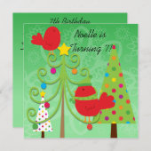 Uitnodiging voor feestdag (Voorkant / Achterkant)