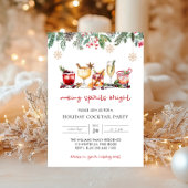 Uitnodiging voor feestdag Cocktail Party