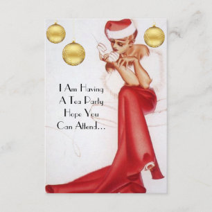 Uitnodiging voor feestdag in Tea