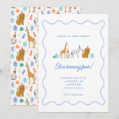 Uitnodiging voor feestdieren (Voorkant / Achterkant)