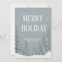 Uitnodiging Voor Feestelijke Kerstparty