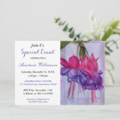 UITNODIGING VOOR FEESTGEBEURTENISSEN (Staand voorkant)