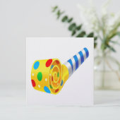 Uitnodiging voor feestviering (Staand voorkant)