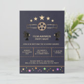 Uitnodiging voor filmavond (Staand voorkant)