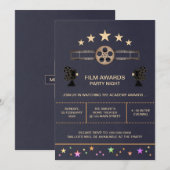 Uitnodiging voor filmavond (Voorkant / Achterkant)