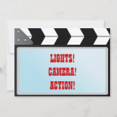 Uitnodiging voor filmliefdadigheidsfeest (Achterkant)