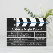 Uitnodiging voor filmliefdadigheidsfeest (Staand voorkant)