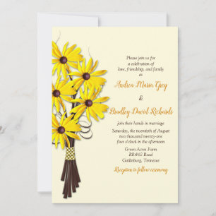 Uitnodiging voor Floral Wedding