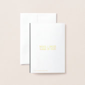 Uitnodiging voor Folie van Unieke Afstuderen Aanko (Met envelop)