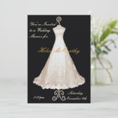 Uitnodiging voor formele weduwenwedstrijd (Staand voorkant)