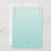 Uitnodiging voor foto's van Shining Star (Achterkant)