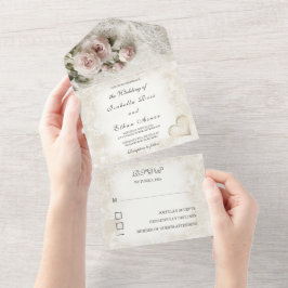 Uitnodiging voor gepersonaliseerd  RSVP-briefkaart