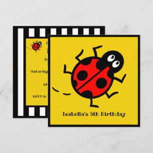 Uitnodiging voor gepersonaliseerde Ladybird Patter