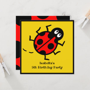 Uitnodiging voor gepersonaliseerde Ladybird Patter