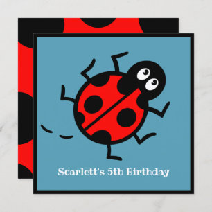 Uitnodiging voor gepersonaliseerde Ladybird Patter