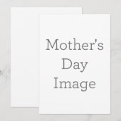 Enkele uitnodiging, Maat: 12,7  x 17,8 cm, Papier: Signature Mat, Enveloppen: Wit (Voorkant / Achterkant)