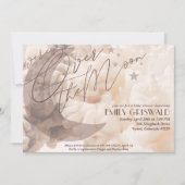 Uitnodiging voor geslachtsneutrale babyshower Over (Voorkant)