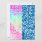 uitnodiging voor gezamenlijke poolparty (Achterkant)