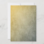 uitnodiging voor goudweddenschappen (Achterkant)