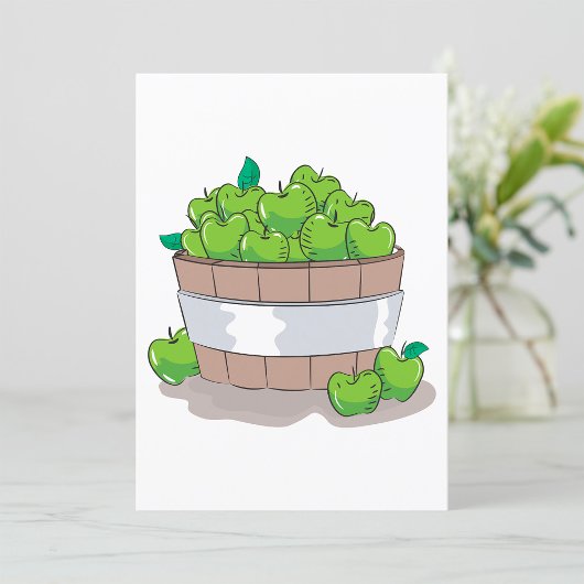 Uitnodiging voor groene appels