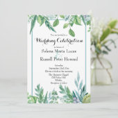 Uitnodiging voor groene en blauwe lentetransport (Staand voorkant)