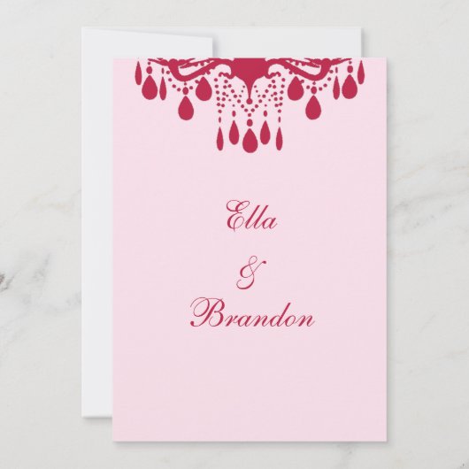 Uitnodiging voor grote weddenschappen (rood) (Achterkant)