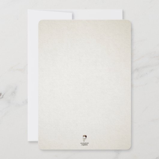 uitnodiging voor Halloween (Achterkant)