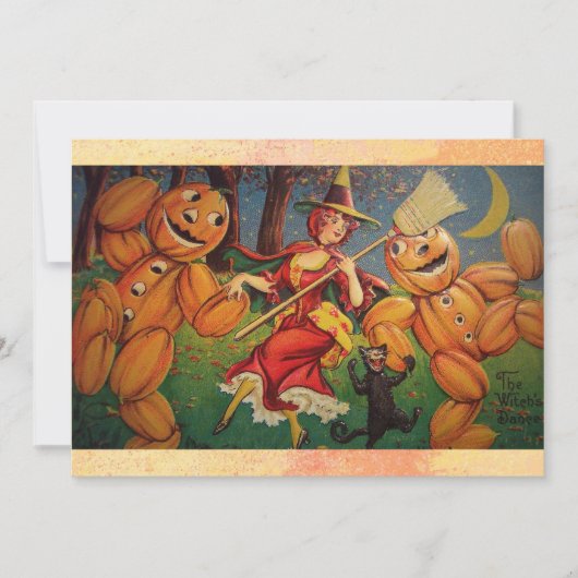  uitnodiging voor Halloween (Voorkant)