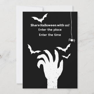 Uitnodiging voor Halloween