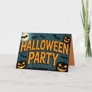Uitnodiging voor Halloween