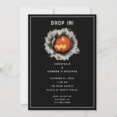 Uitnodiging voor Halloween Cocktail Party (Voorkant)