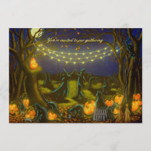 Uitnodiging voor Halloween /feest /trouwfeest uitn