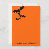 Uitnodiging voor Halloween Party (Achterkant)