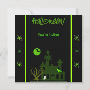 Uitnodiging voor Halloween Party