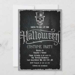 Uitnodiging voor Halloween Party