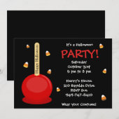 Uitnodiging voor Halloween Party (Voorkant / Achterkant)