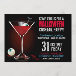 Uitnodiging voor Halloween Party