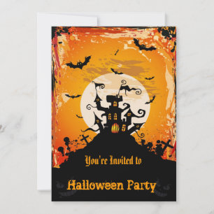 Uitnodiging voor Halloween Party