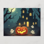 Uitnodiging voor Halloween Party (Voorkant)