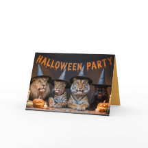 Uitnodiging voor Halloween Party